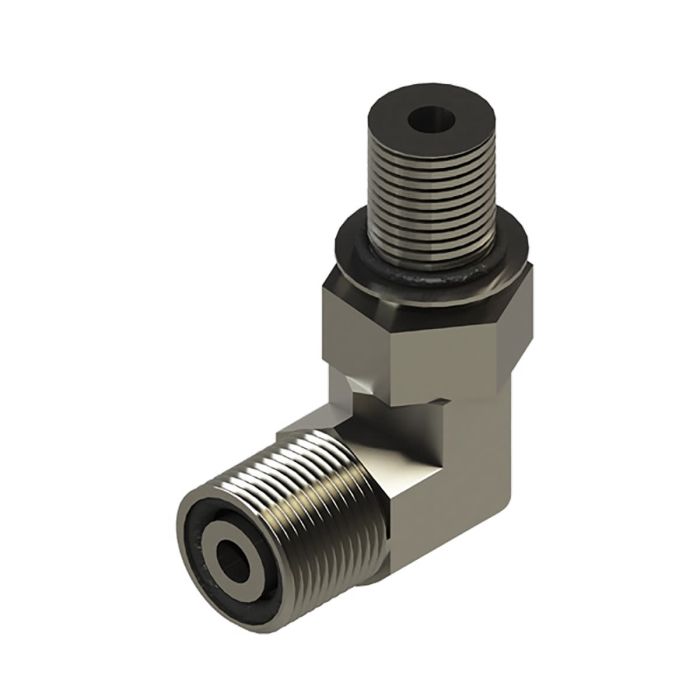 1/4" Hydraulic Fitting - 90° Elbow (FS6801-04-04) (Lippert)