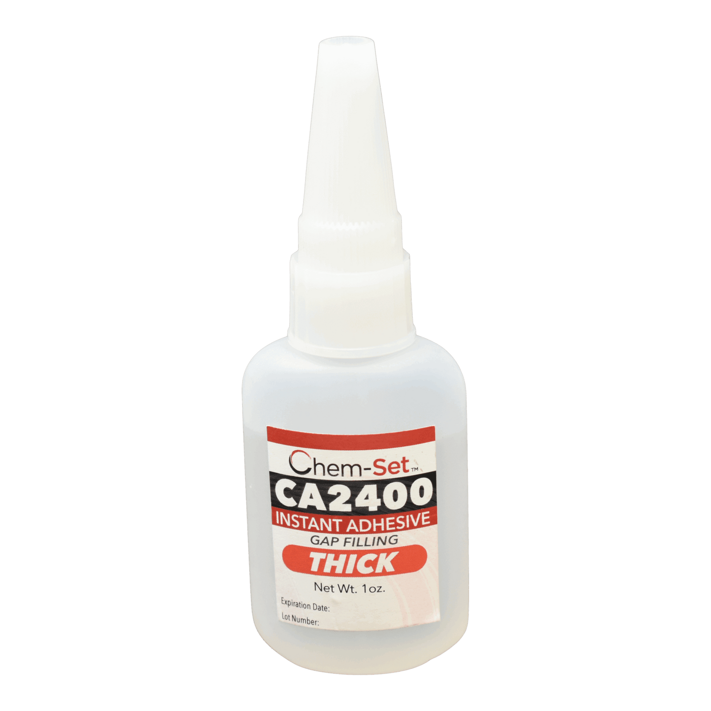 CCA-CA2400-01OZ - Chem-Set CA2400 1 oz Bottle Thick-Set Cyanoacrylate