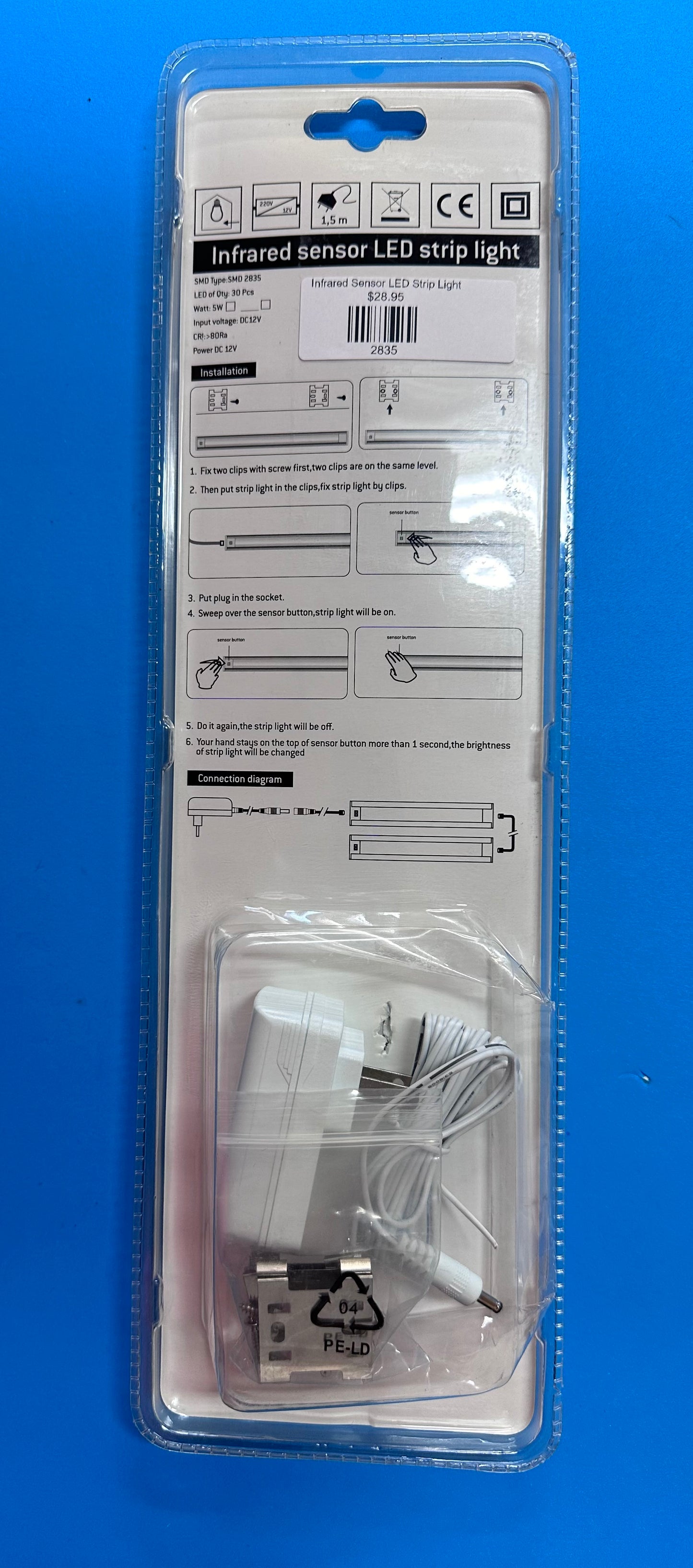 Infrared Sensor LED Strip Light