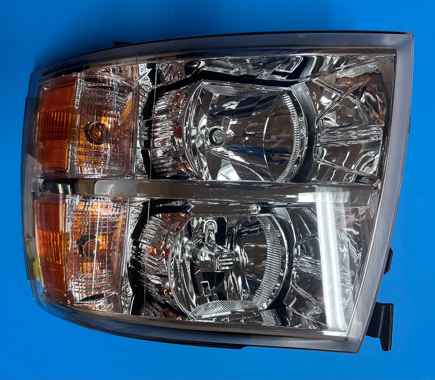 Passenger Side Red Headlight