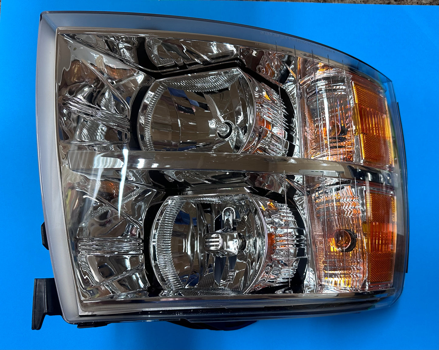Driver Side Red Headlight