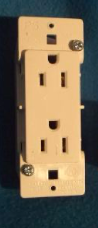 White Wall Plug