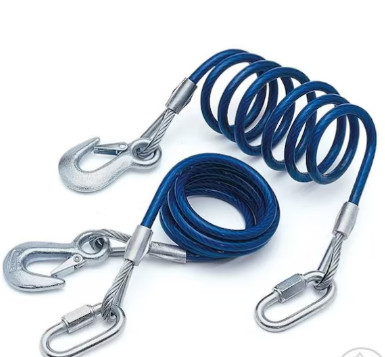 68" Single Hook Coil Cable