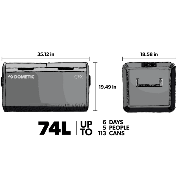 Dometic 75L Cooler