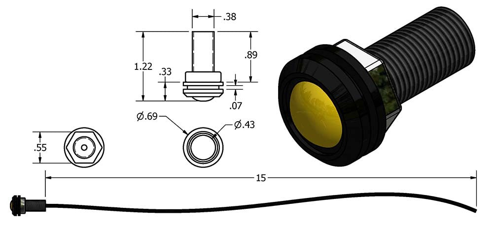 Round Cob Lamp