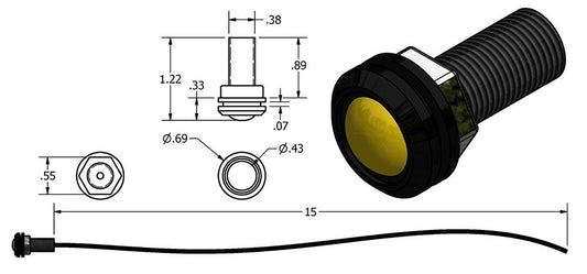 Round Cob Lamp