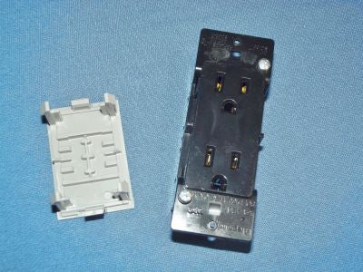 Black Wall Plug