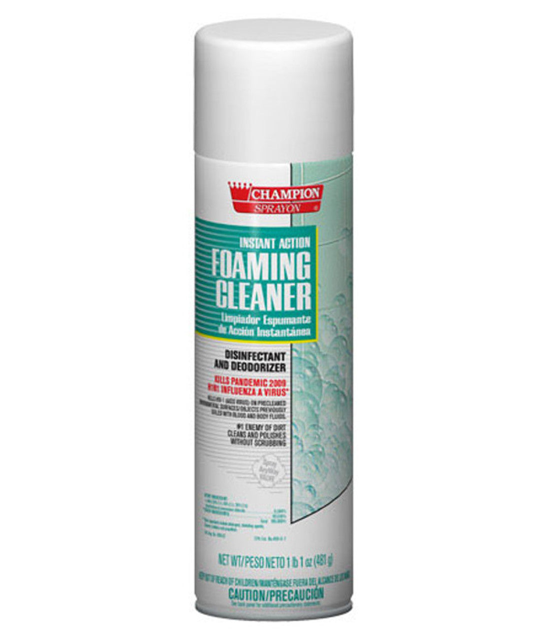 Champion Sprayon® 5196 Foaming Cleaner / Disinfectant