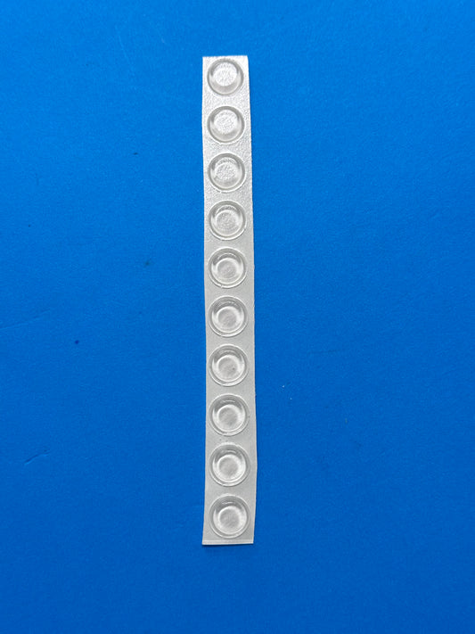 Clear Bumper 7/16" x3.5 mm