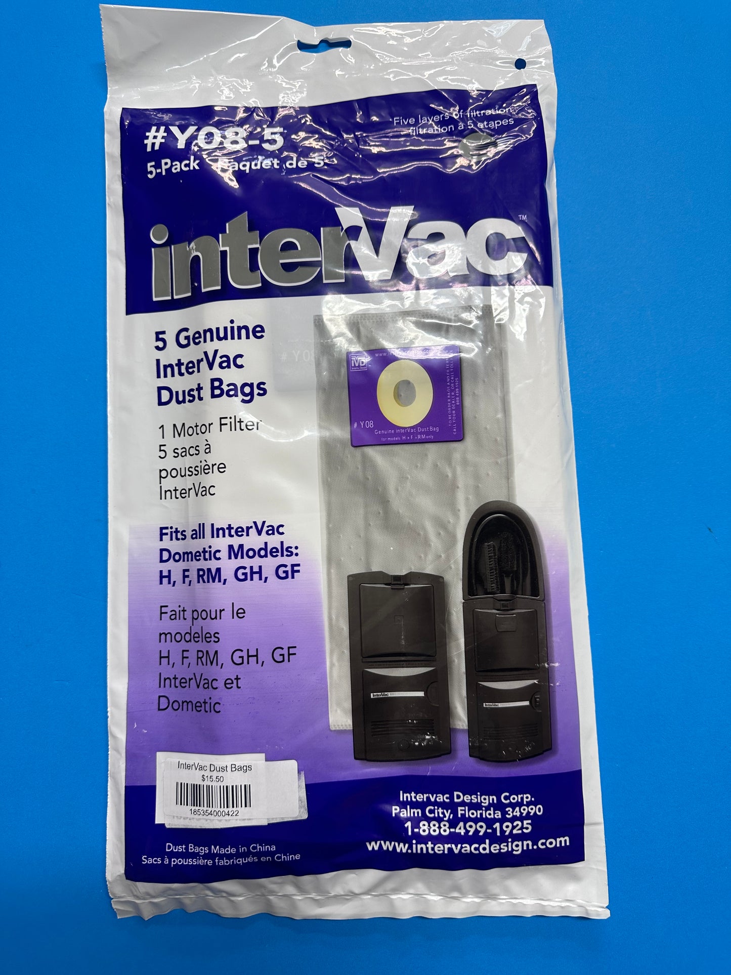 InterVac Dust Bags