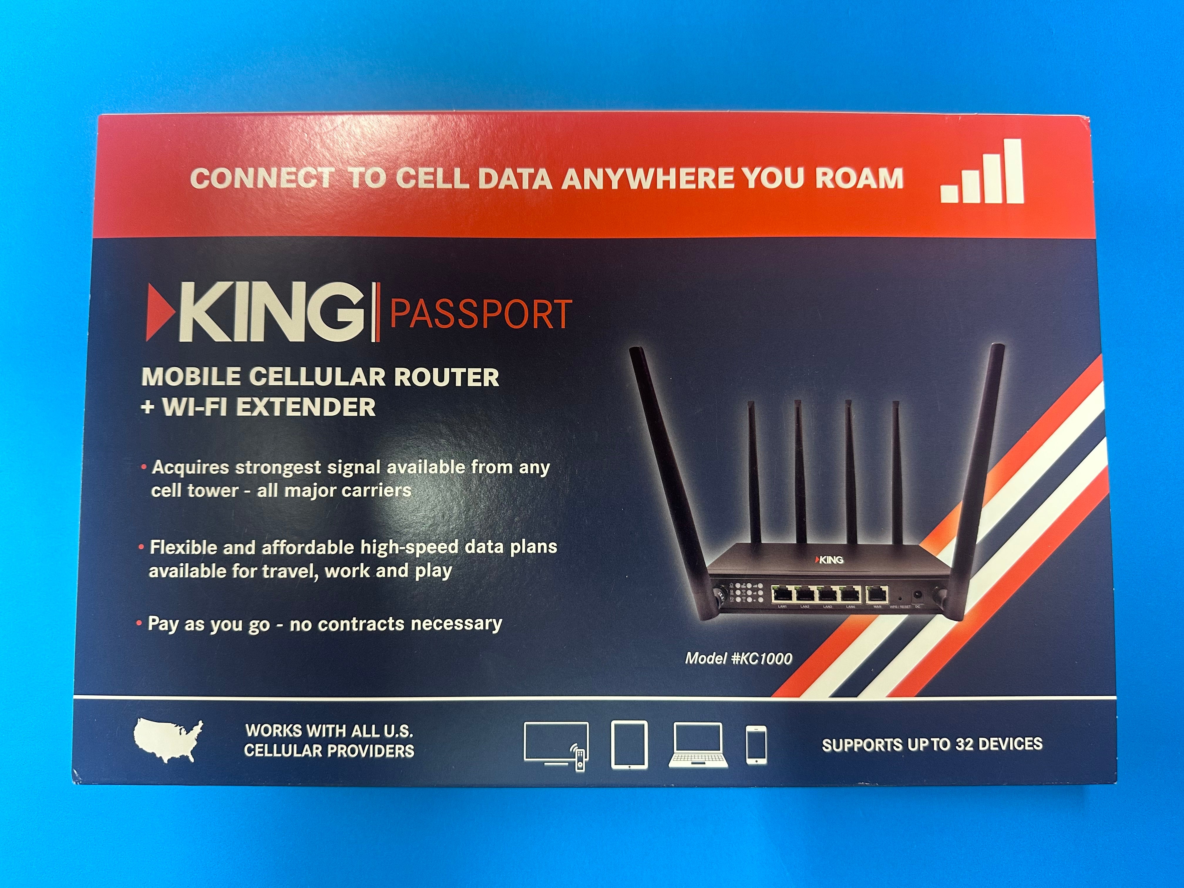King Mobile Cellular Router & WiFi Extender – Southeast Sales Inc.