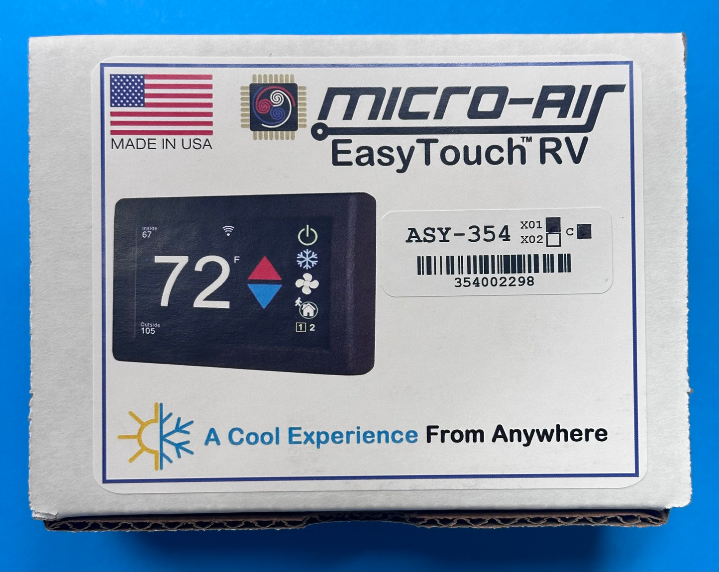 Micro-Air Zoned Easy Touch RV