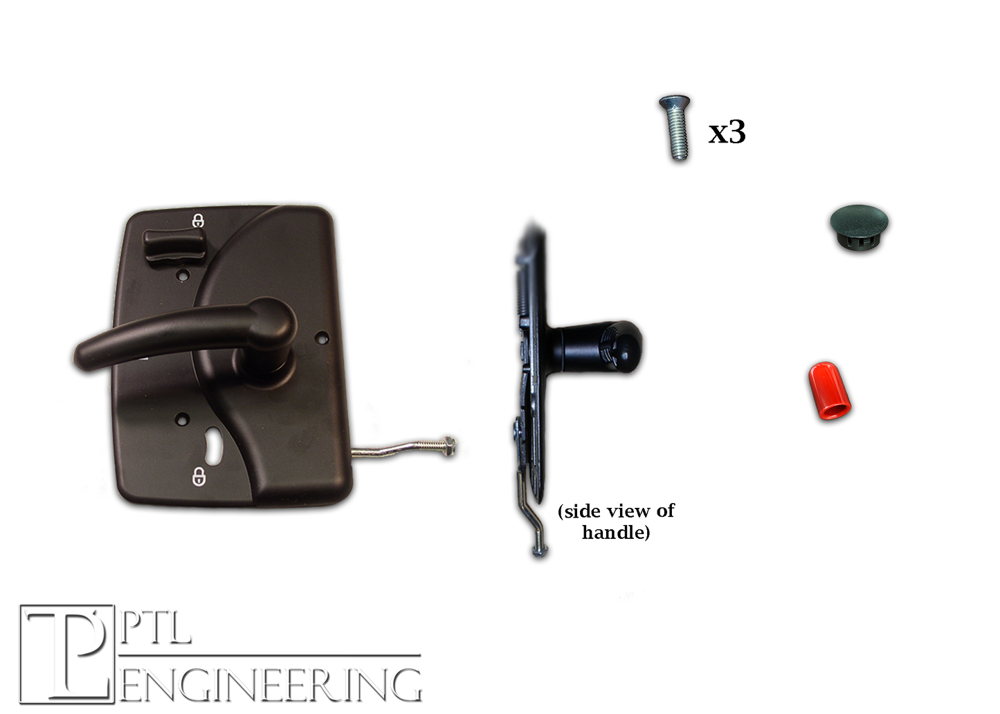 PTL Inside Handle Front Entry 2" K009-227