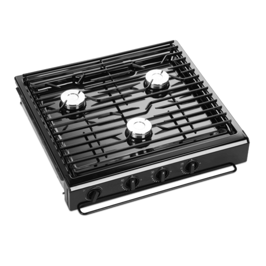 Black Gas Cooktop