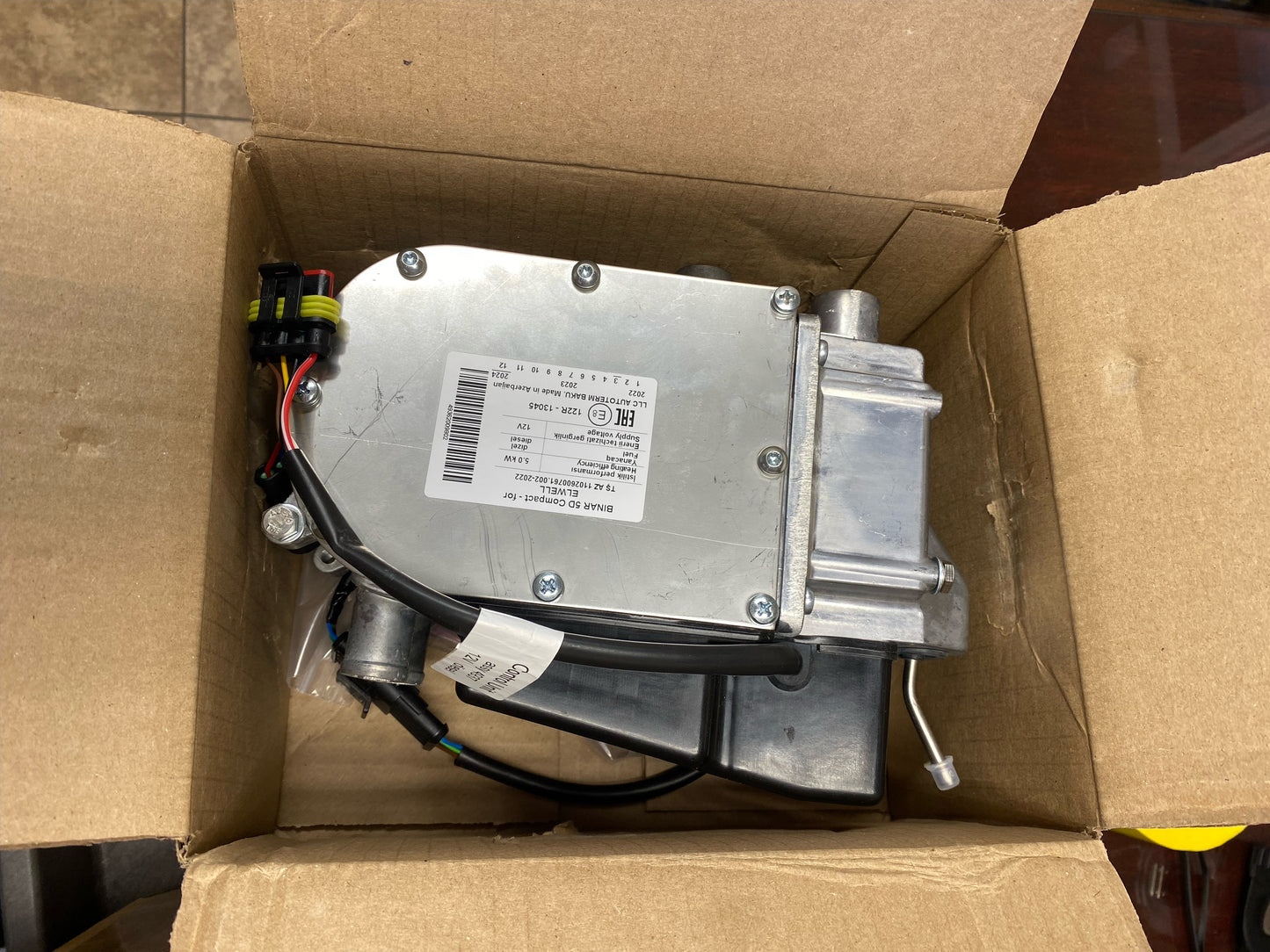 Binar-5D Hydronic Coolant Heater